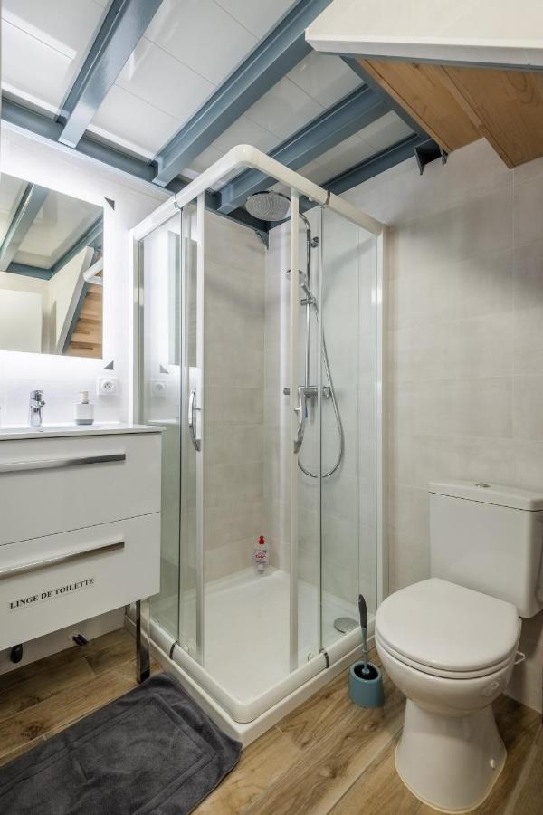 Studio En Duplex-Aircon-Terrasse-Parking-Calme Bordeaux Dış mekan fotoğraf